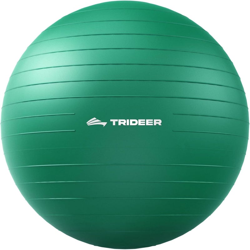 Trideer Exercise Ball for Physical Therapy & Workout - Swiss Ball for Core Strength & Balance - Image 1
